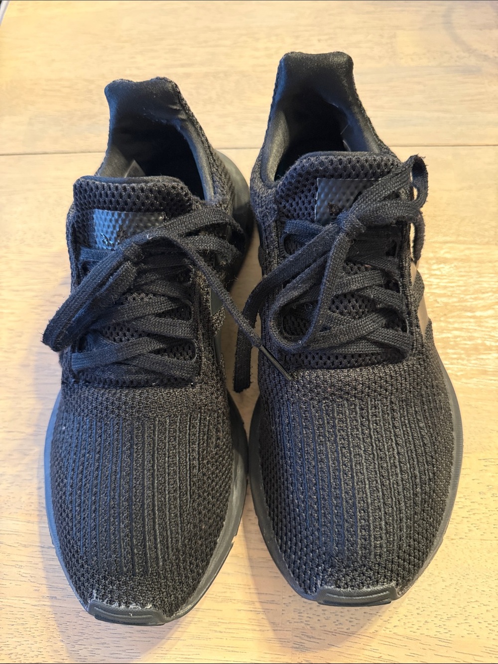 adidas Black Knit Lifestyle Sneakers - Picture 2 of 7